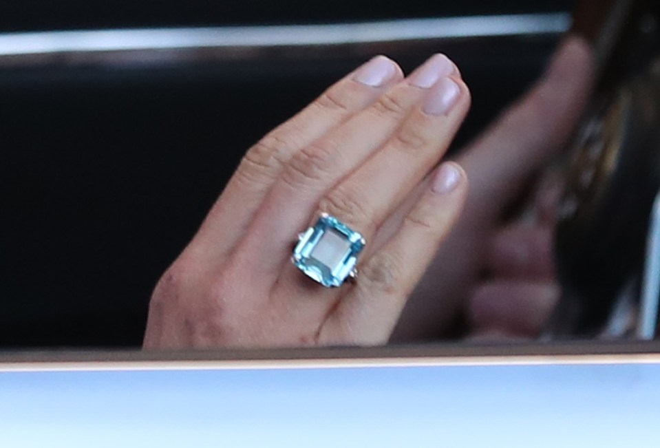 The ring could be worth much more now thanks to its royal ties