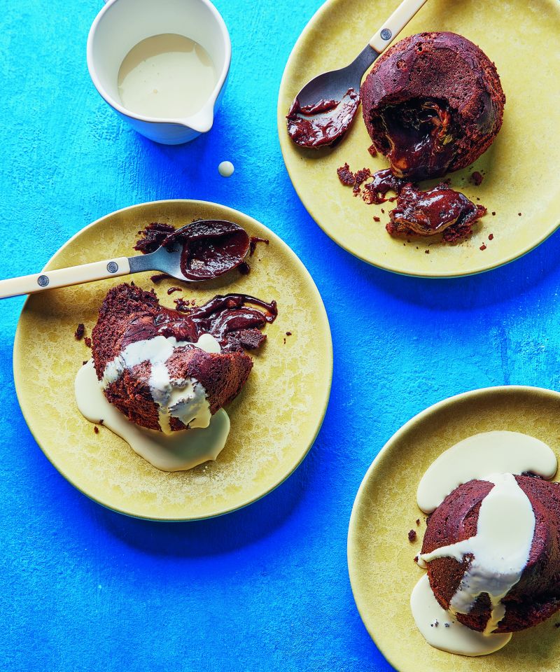 Sneak some caramel chocolate buttons into each pudding to enhance the flavour