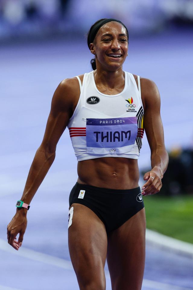 Nafi Thiam took heptathlon gold for the third Games in a row