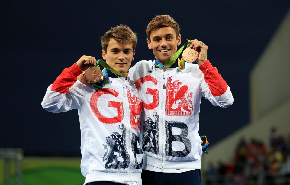 Daniel Goodfellow and Daley took bronze in Rio