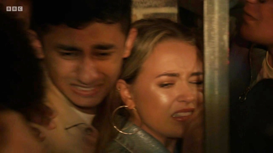 EastEnders fans horrified as TWO residents are left in serious danger after terrifying club crush scenes, Credit: BBC