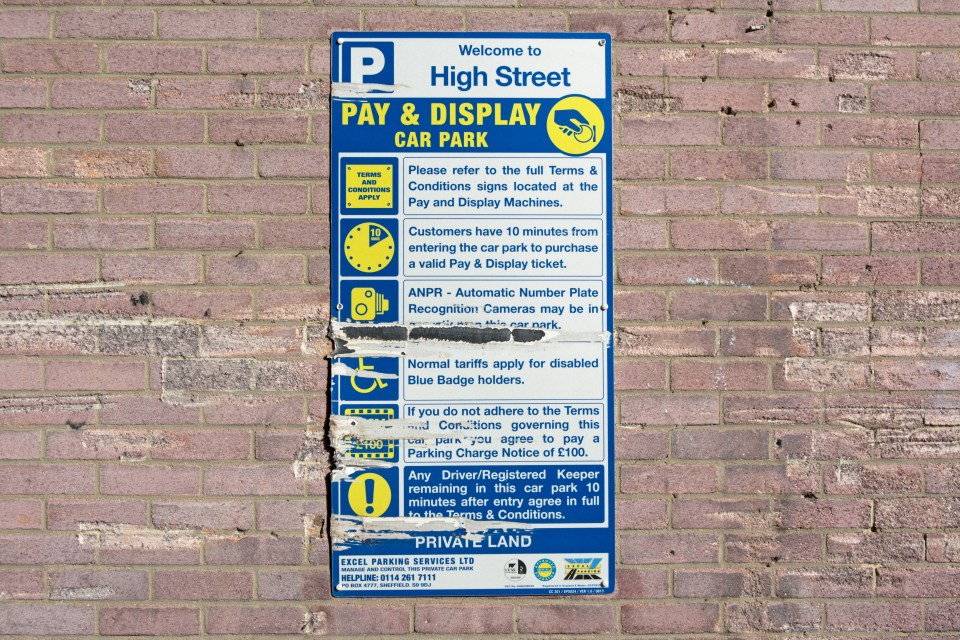 Excel Parking Services introduced a ‘five-minute rule’ at her local car park