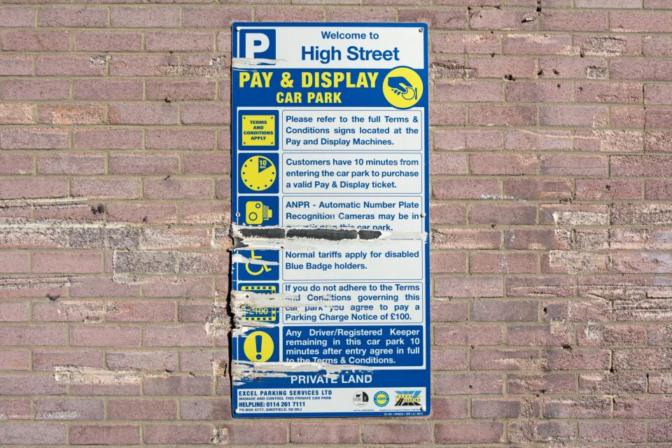 Excel Parking Services introduced a 'five-minute rule' at her local car park