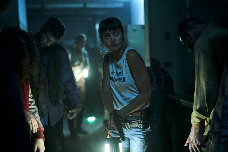 Ella Purnell also had a central role in the quirky zombie movie