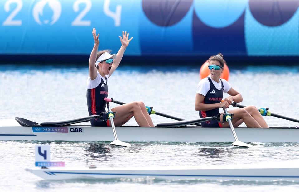 Imogen Grant and Emily Craig claimed Team GB’s seventh gold medal