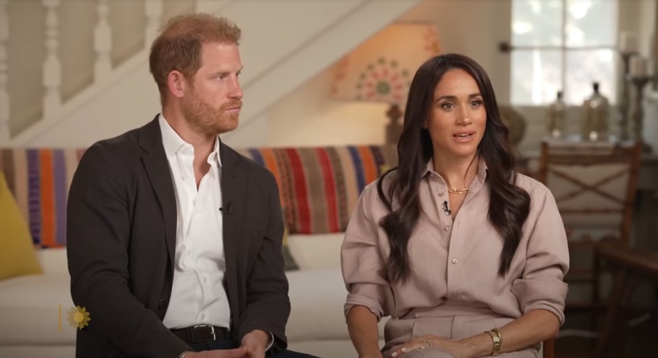 A brave faced Meghan spoke on her battles with her mental health in the interview