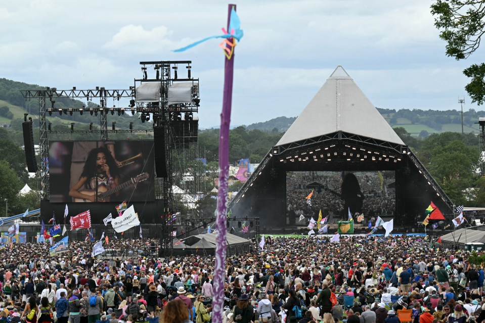 Glastonbury takes place in Worth Farm every year