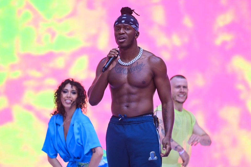 KSI will now put on a music performance after pulling out of his fight