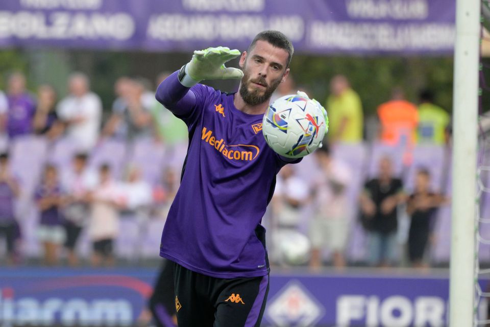 Ex-Man Utd keeper De Gea was playing his first game in over a year