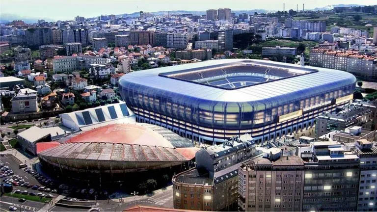 The ground is the home of Deportivo