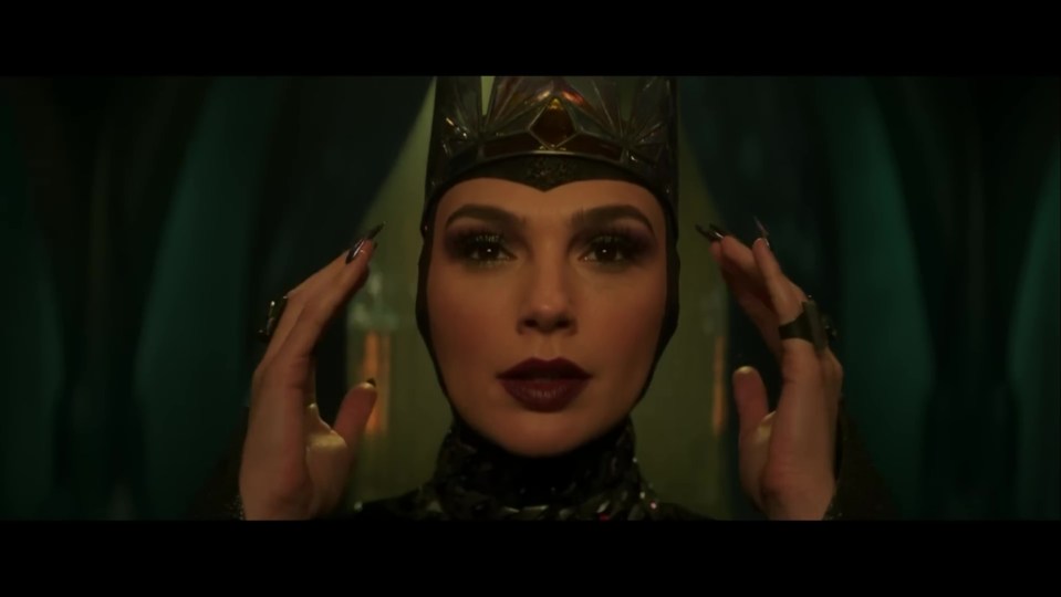 Gal Gadot in the Official Snow White Teaser Trailer