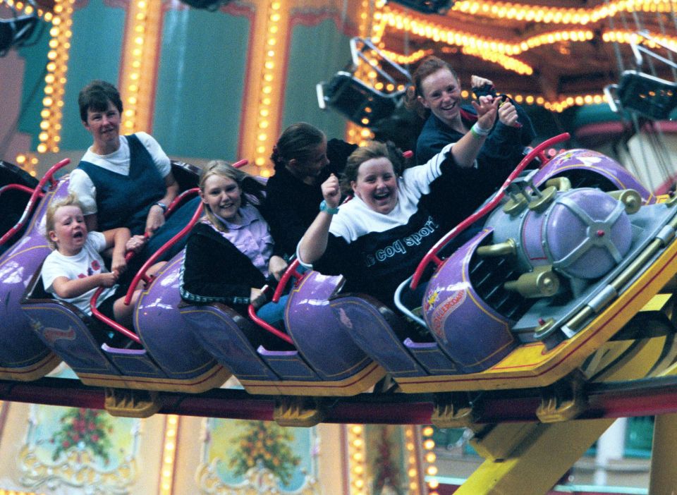 Its rollercoaster was another popular ride for visitors