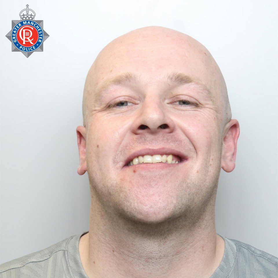 Liam Powell, 28,  has been given a 12-month community order yesterday after he admitted being in possession of cocaine during the disorder in Bolton