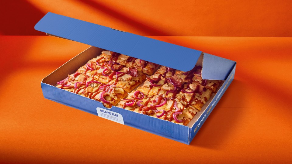 A new BBQ Chicken flavour has been added to the pizza boxes