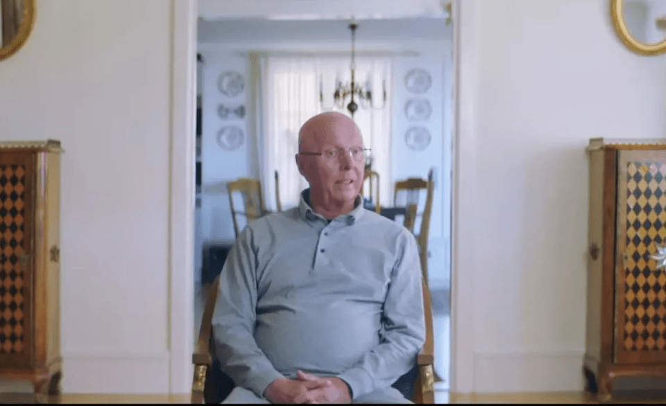 Sven Goran Eriksson shared a poignant goodbye message in a new documentary chronicling his life