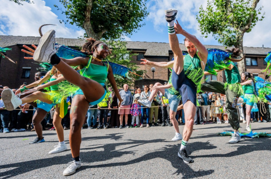 The carnival is the biggest of its kind in Europe