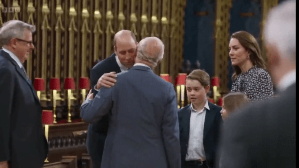 Prince George corrected his dad on when he was turning up for rehearsals