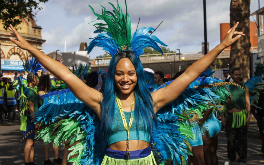 Parades at the Notting Hill Carnival