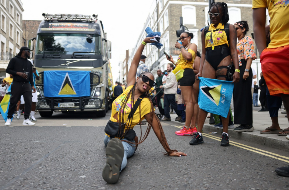 Revellers have flocked to west London for Notting Hill Festival