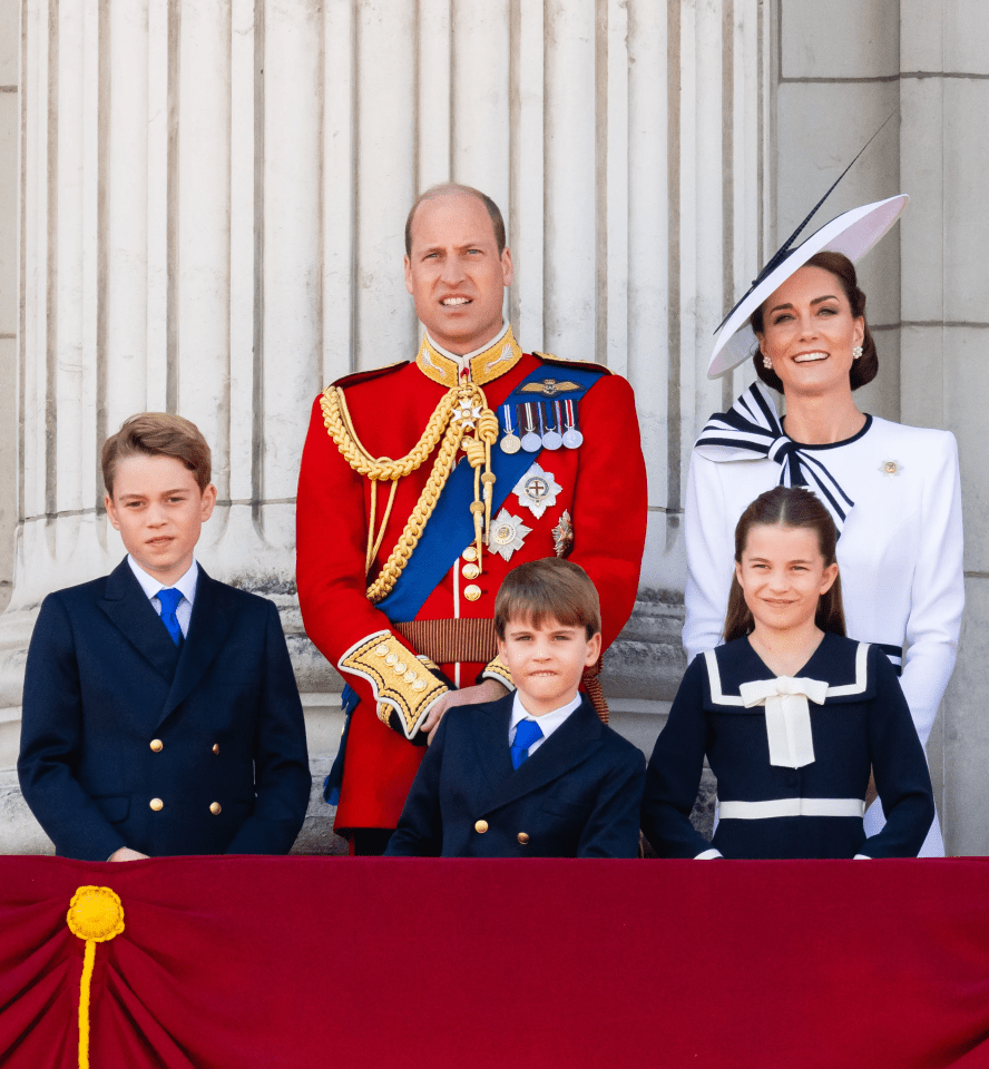 Crows erupted with cheer when they saw the royal mum-of-three attend Trooping the Colour in June