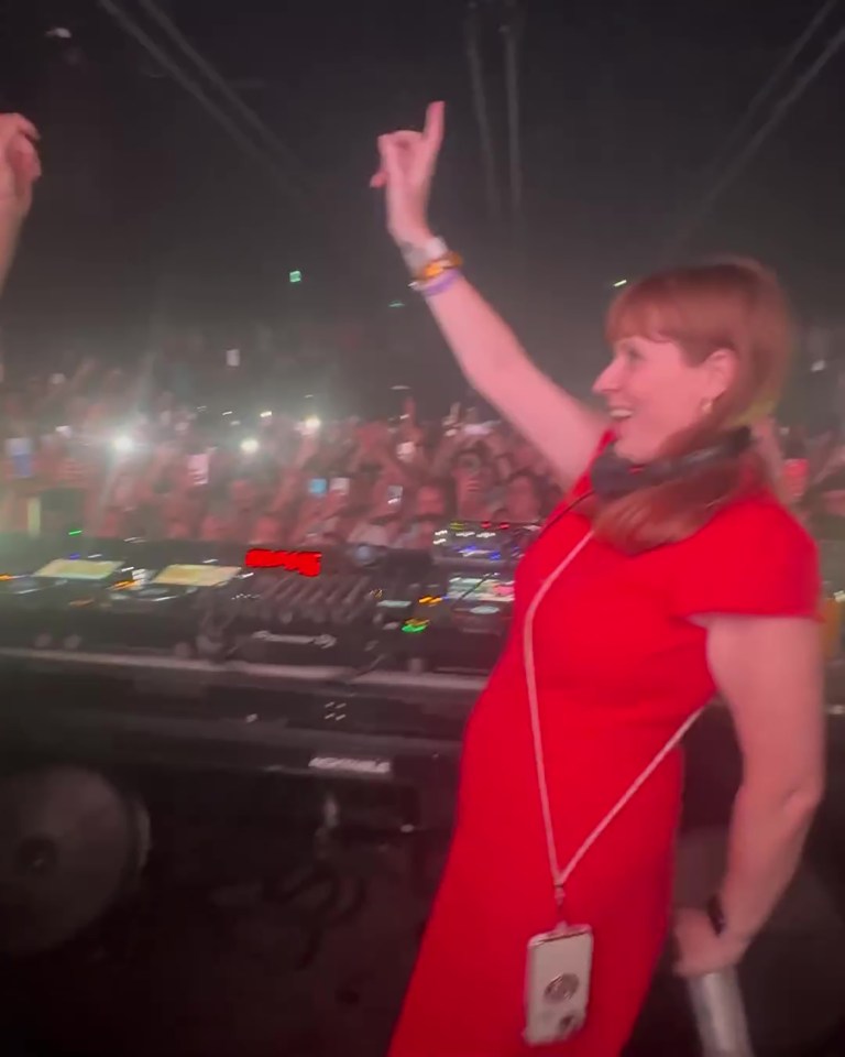 Deputy Prime Minister Angela Rayner was spotted raving in Ibiza