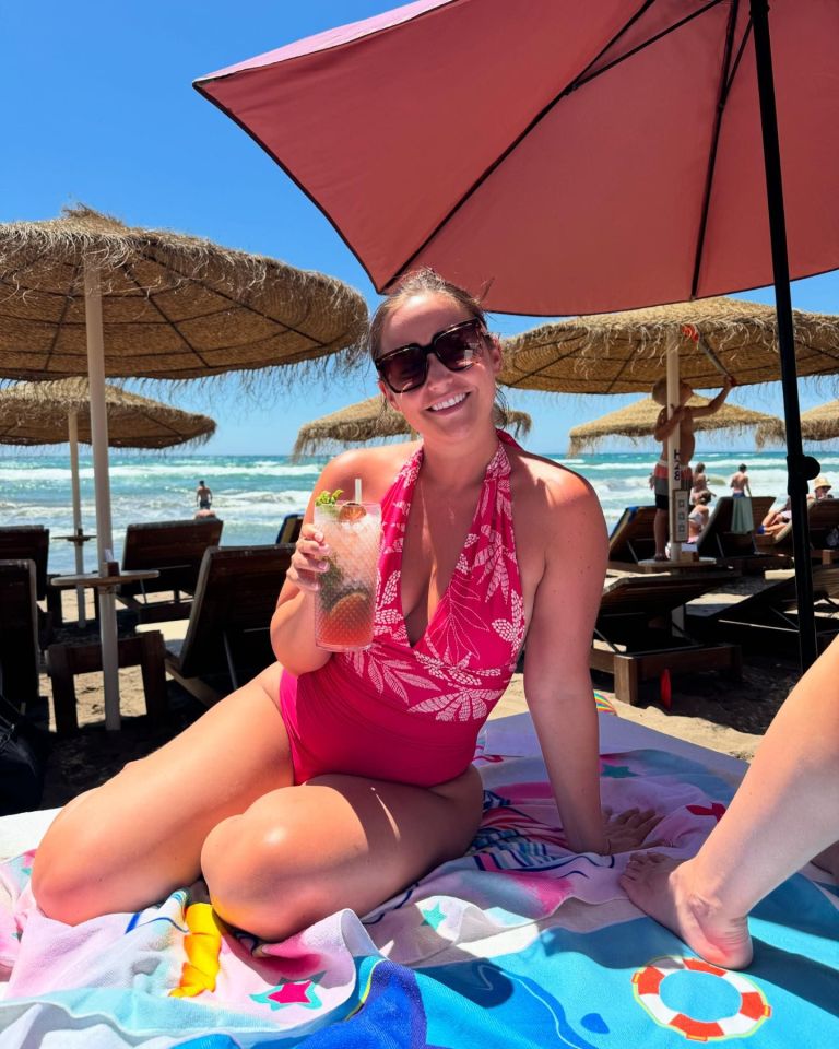 Jacqueline Jossa showed off her incredible figure during her holiday in Marbella