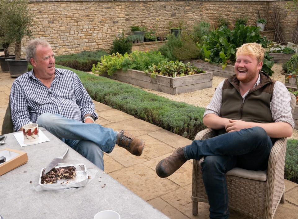 Kaleb with the show's namesake Jeremy Clarkson