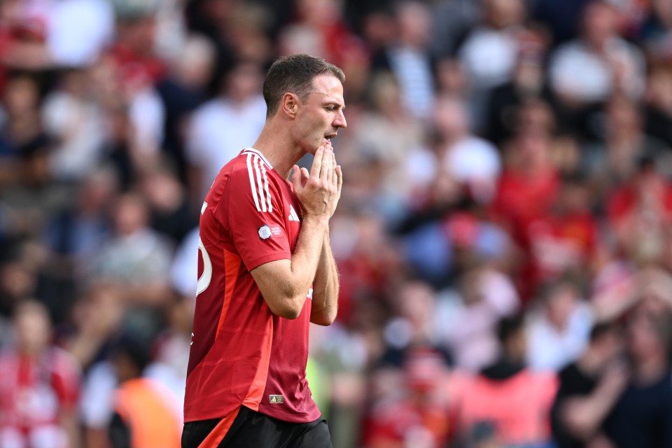 Jonny Evans featured far more than anticipated