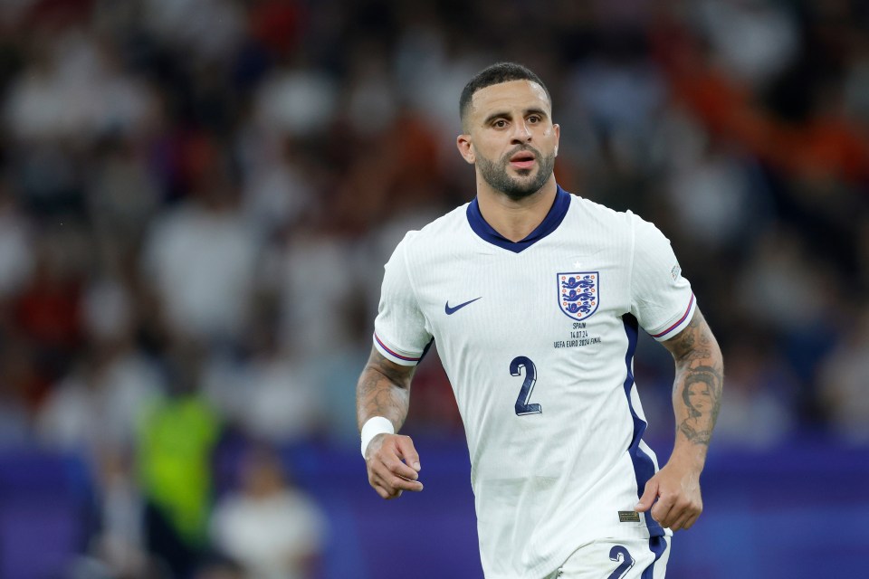 Kyle Walker has revealed he was one of England's last penalty takers