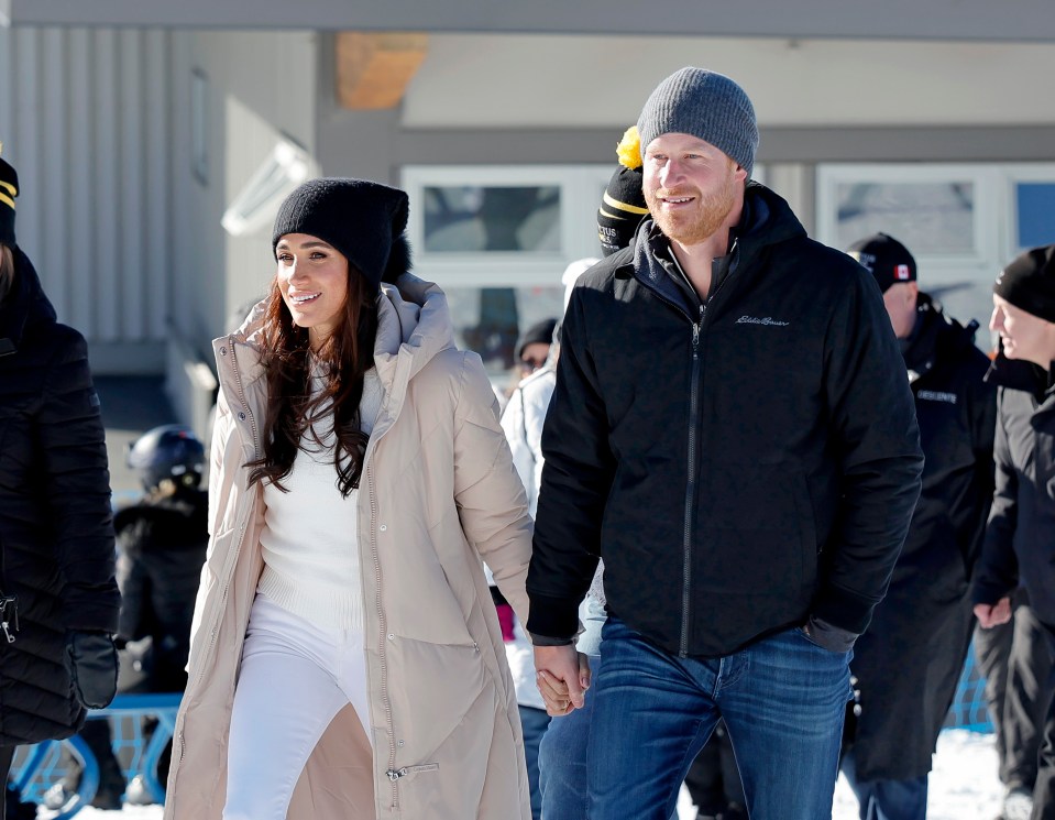 The couple attending the Invictus Games in Vancouver, Whistler, in February