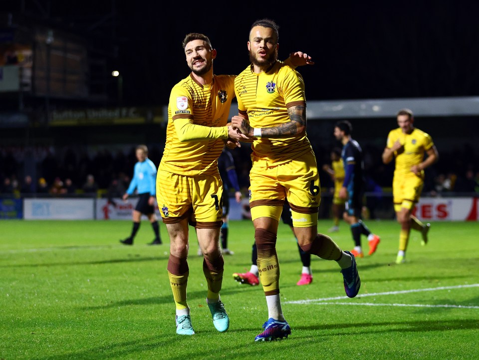 Sutton were relegated from League Two last season after a three-year stay