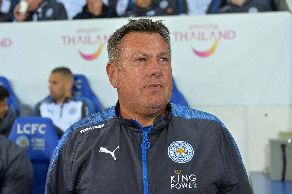 Craig Shakespeare won the Premier League with Leicester as assistant manager