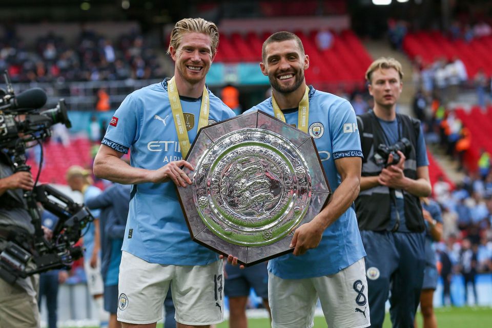 Manchester City beat Manchester United to lift the Community Shield last weekend