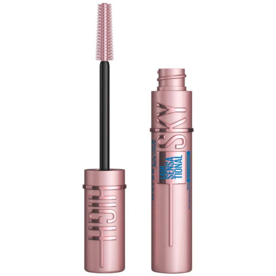 a bottle of maybelline lash sensational high mascara