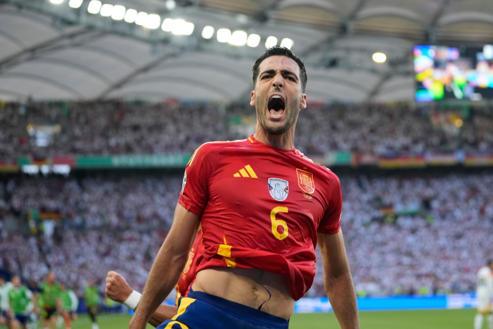 a man wearing a red jersey with the number 6 on it