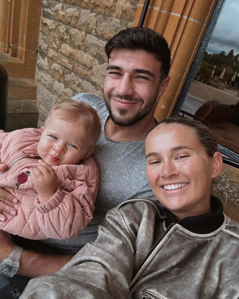 Molly-Mae Hague and Tommy Fury sweet snaps with Bambi