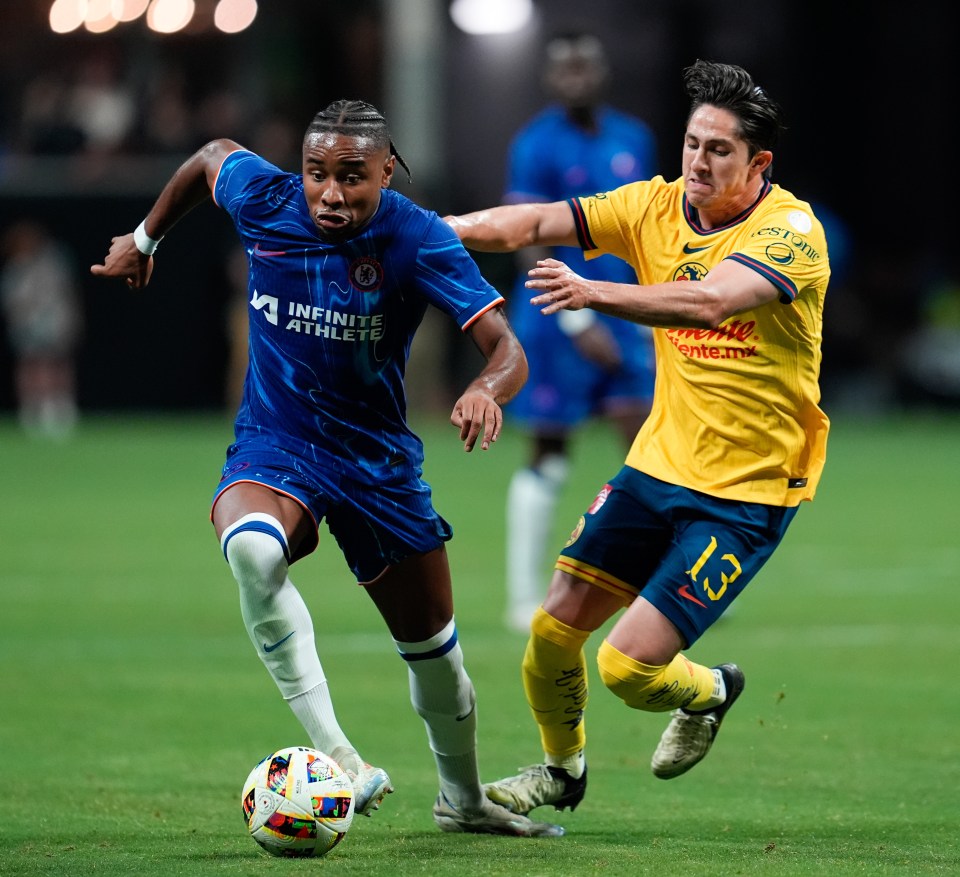 Christopher Nkunku impressed once again for the Blues