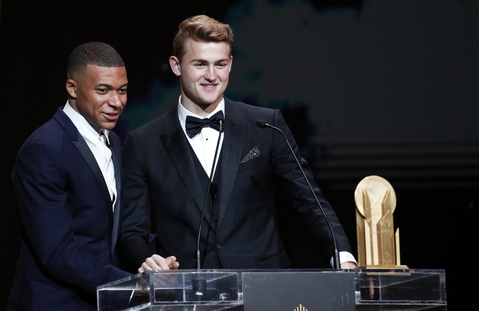 De Ligt won the Golden Boy award in 2019