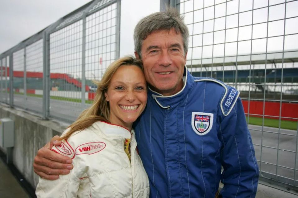 Vicki presented Fifth Gear with Tiff Needell