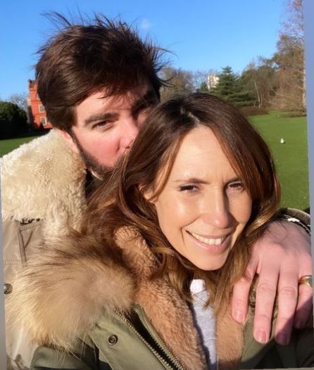 Alex is joining a sunny holiday away with husband Charlie and their family