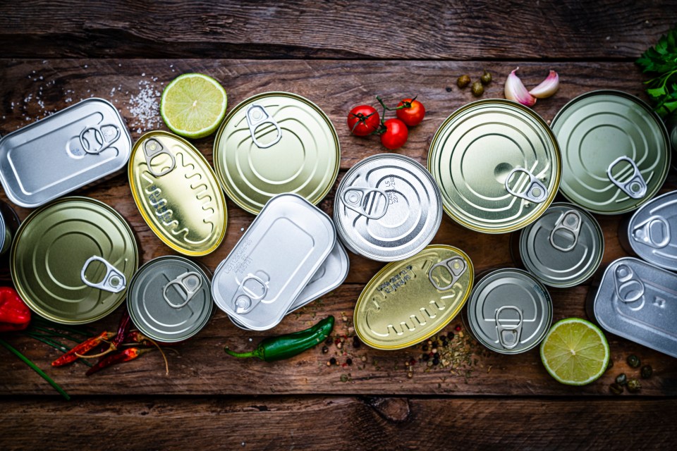 You can save cash using tinned goods