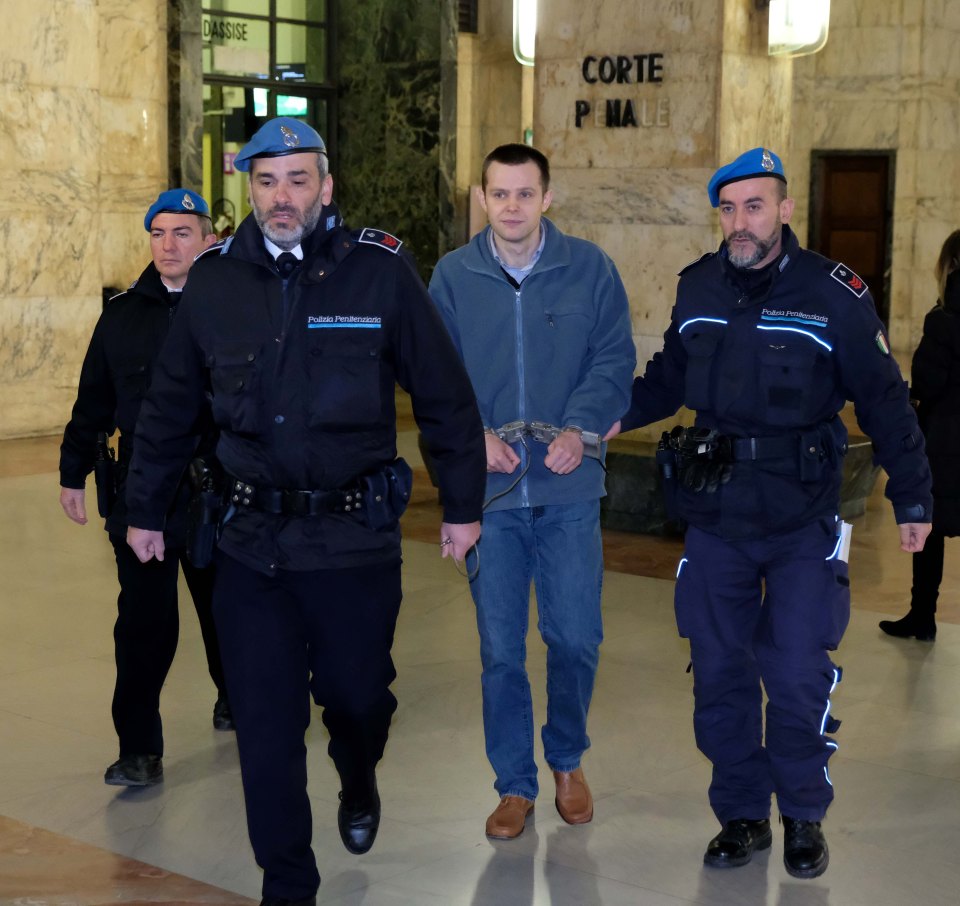 Lukasz Herba (above) and his brother Michal were found guilty of kidnapping her