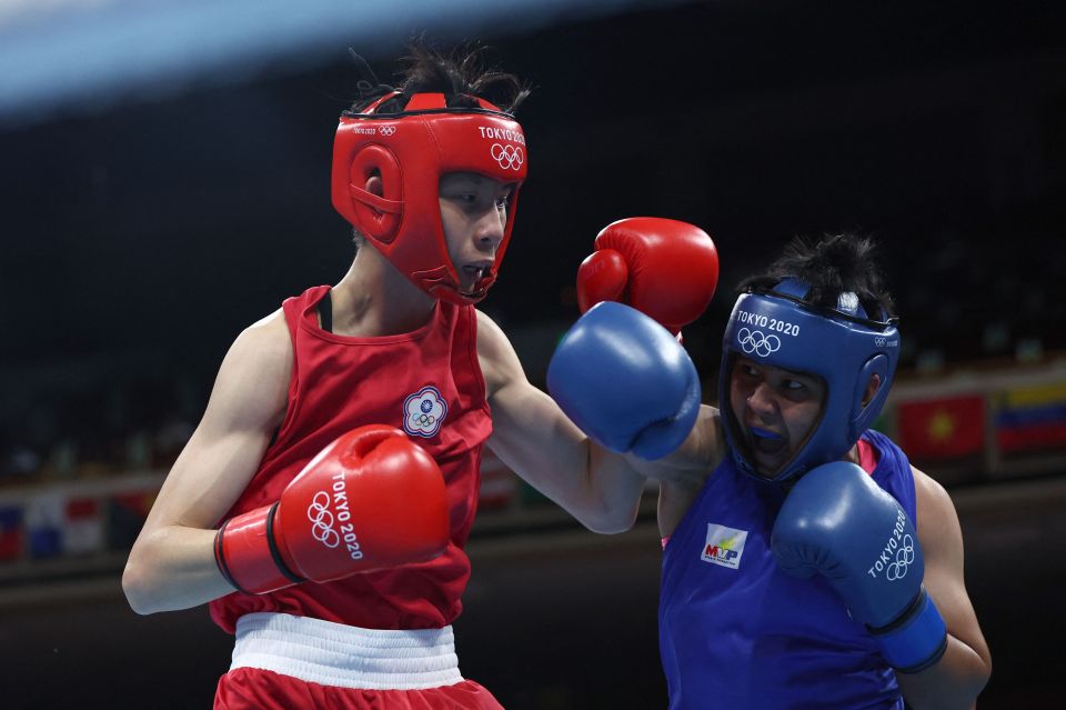 Lin Yu-ting was also in action at Tokyo 2020