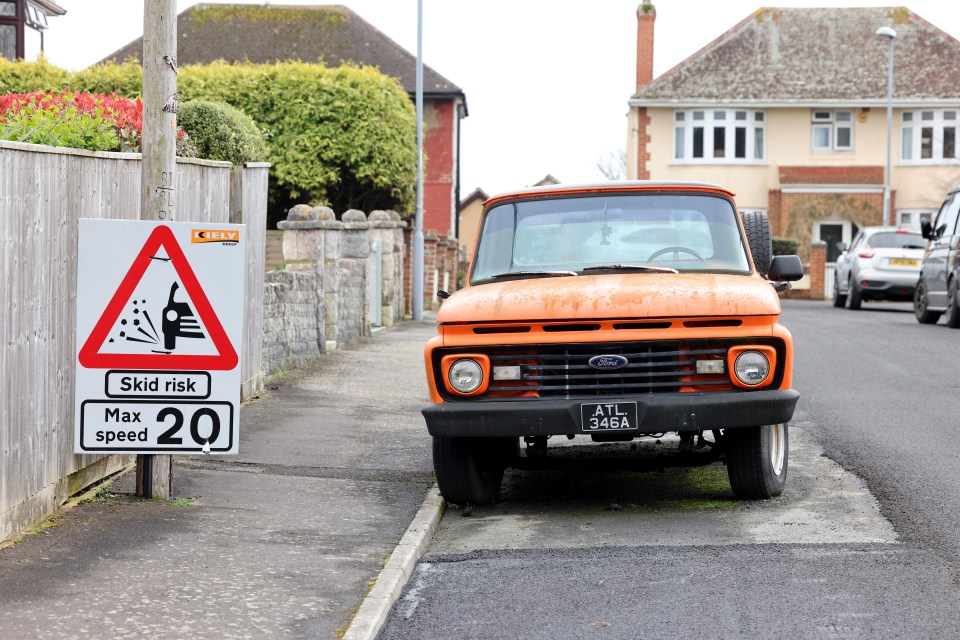 The truck has been reported abandoned for over three years