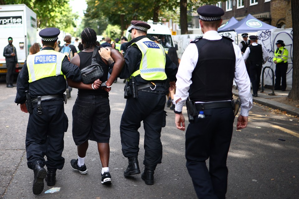 This year’s Notting Hill Carnival saw eight stabbings and 334 arrests, many for knife possession