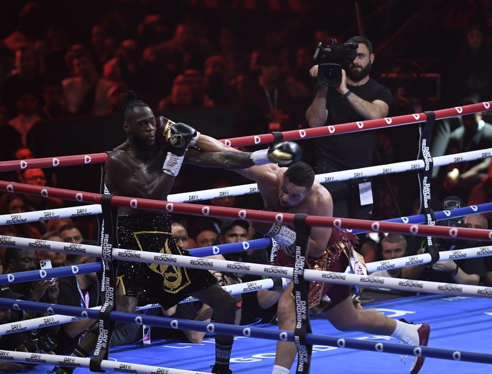 Deontay Wilder's defeat to Joseph Parker last December scuppered a two-fight series with Anthony Joshua