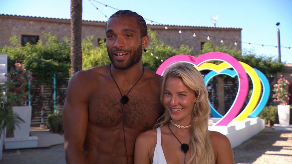 The couple met on Love Island during the summer