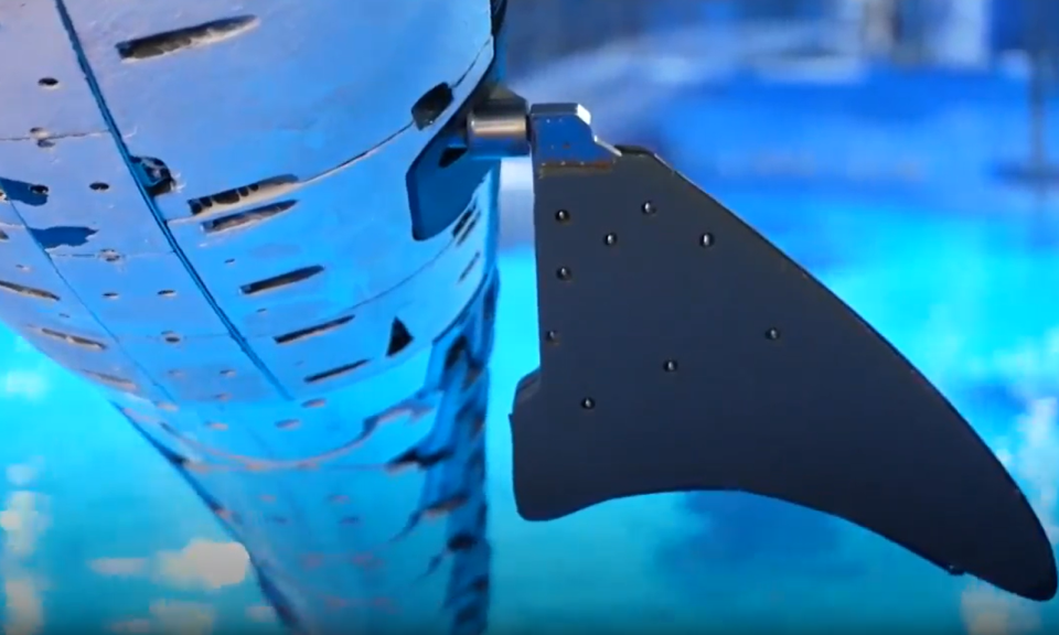 It is the world’s first intelligent robotic whale shark