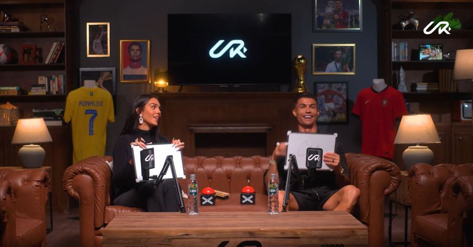 Ronaldo has already uploaded content with partner Georgina Rodriguez