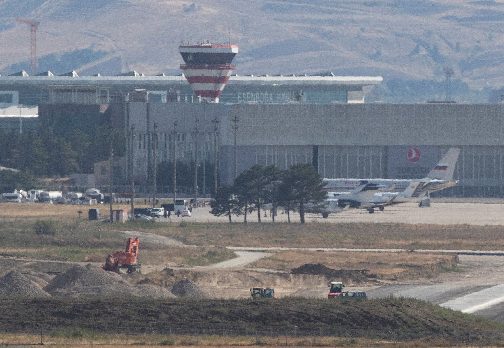 A Russian plane landed in Ankara, Turkey for the swap